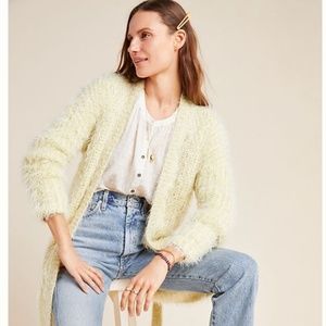 Anthropologie Larkin Shimmer Cardigan